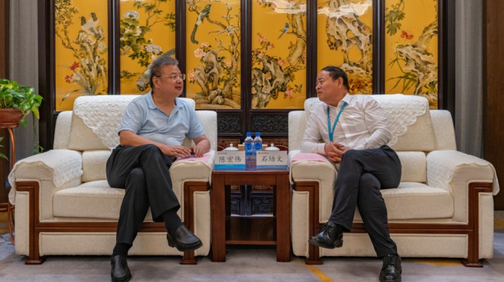 中鐵十七局集團有限公司黨委書記、董事長陳宏偉一行到訪甘肅文旅集團